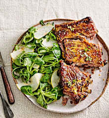 Travers de porc à la moutarde