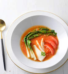 白菜蕃茄豆腐湯