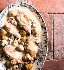 Poulet au jasnières