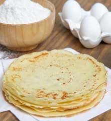 Massa de crepe sem glúten