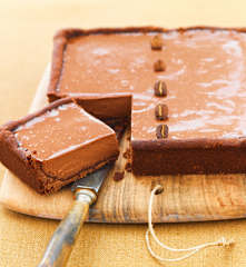 Tarte chocolat café