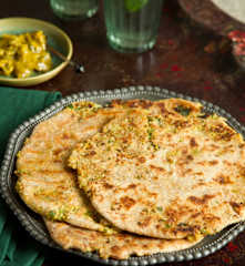 Cauliflower Stuffed Parathas
