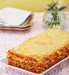 Lasaña San Valentín