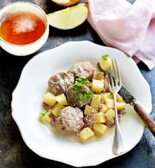 Filet mignon au cidre