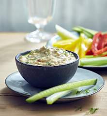 Feta-Ei-Sauce zu Spargel