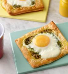 Pesto Baked Eggs