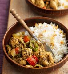 Chicken and Mushroom Balti