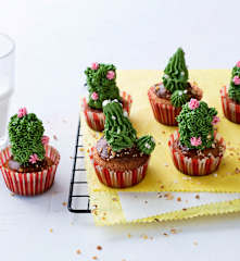 Cactus cupcakes