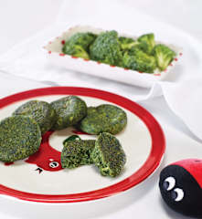 Brokolili Ispanak Köftesi (Bebek Yemeği)