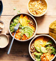 Buddha bowl d'automne