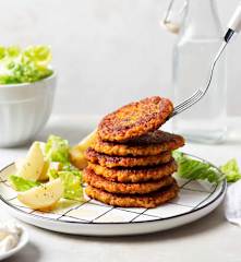 Kunterbunte Gemüse-Tätschli