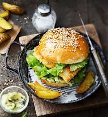 Burger de poisson