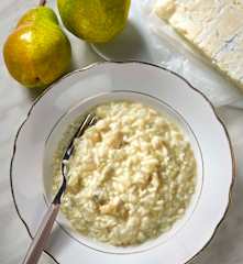Pear and Gorgonzola Risotto