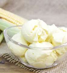 Sorvete de milho verde