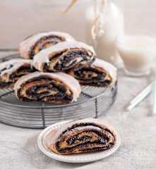 Drożdżówki z makiem