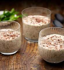 Mint Chocolate Chip Syllabubs