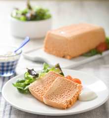 Pudin de bonito y piquillos