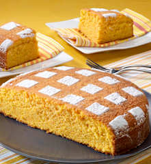 Torta di carote con farina di riso