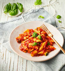 Pasta con ragù di verdure