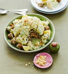 Gefüllter Blumenkohl