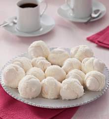 Merengues con nata y coco