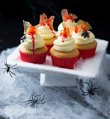 Scream cupcakes