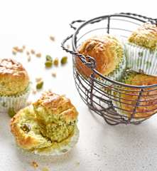 Muffins pistou/pistache