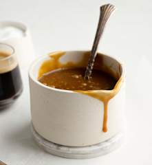 Salsa caramello al caffè
