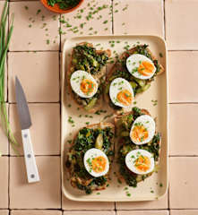 Tiborna de legumes de primavera