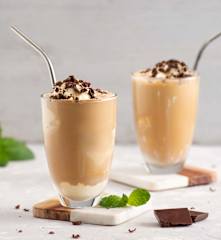 Czekoladowa kawa mrożona