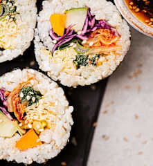 Kimbap vegetariano