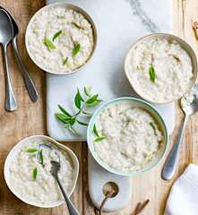 Riz au lait amande-verveine