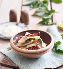 Ravioli z pokrzywą i ricottą