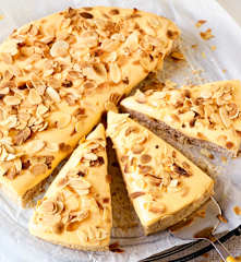 Mandeltårta - schwedische Mandeltorte