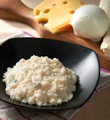 Risotto ai quattro formaggi