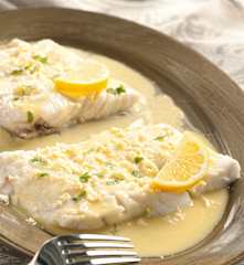 Mero en salsa de cítricos