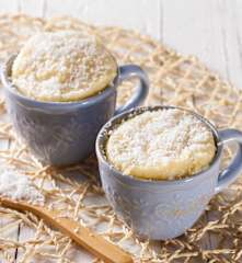 Mug cake con coco (Vegano)