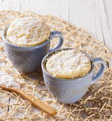 Mug cake vegan à la noix de coco