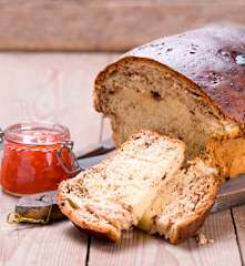 Brioszka z czekoladą