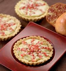 Crostatine al melograno
