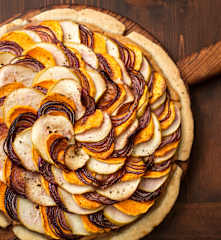 Roasted Sweet Potato Tart