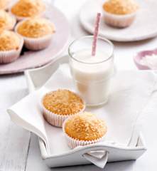 Muffinki kokosowe (bez cukru)