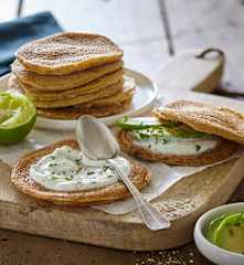 Placky z ovesných otrub (bez laktózy)