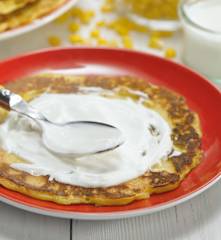 Kukuřičné placičky