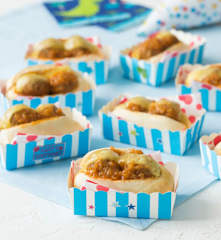 Sticky meatball subs