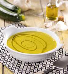 Vellutata di zucchine e zenzero