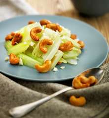 Celery and Cashew Nuts
