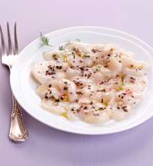 Carpaccio de saint-jacques
