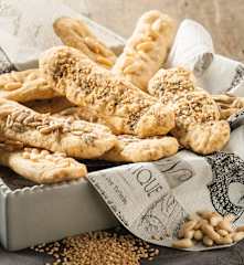 Barritas de cerveza con semillas