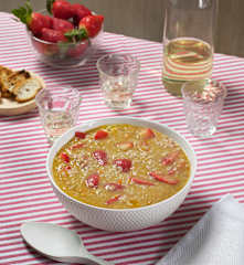 Risotto de fresas